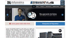 Desktop Screenshot of dlinformatica.com